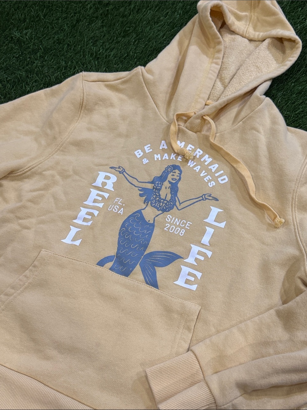 Reel Life Oversized Hooded Sweatshirt
